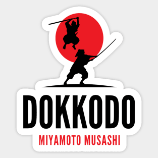 DOKKODO (MIYAMOTO MUSASHI) Sticker